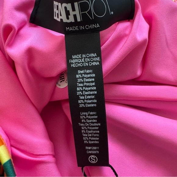 NWT Beach Riot Priscilla Fruit Market One Piece Swimsuit size Small - Picture 7 of 7